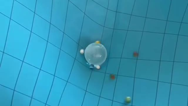 How gravity works according to Einstein's General Theory of Relativity