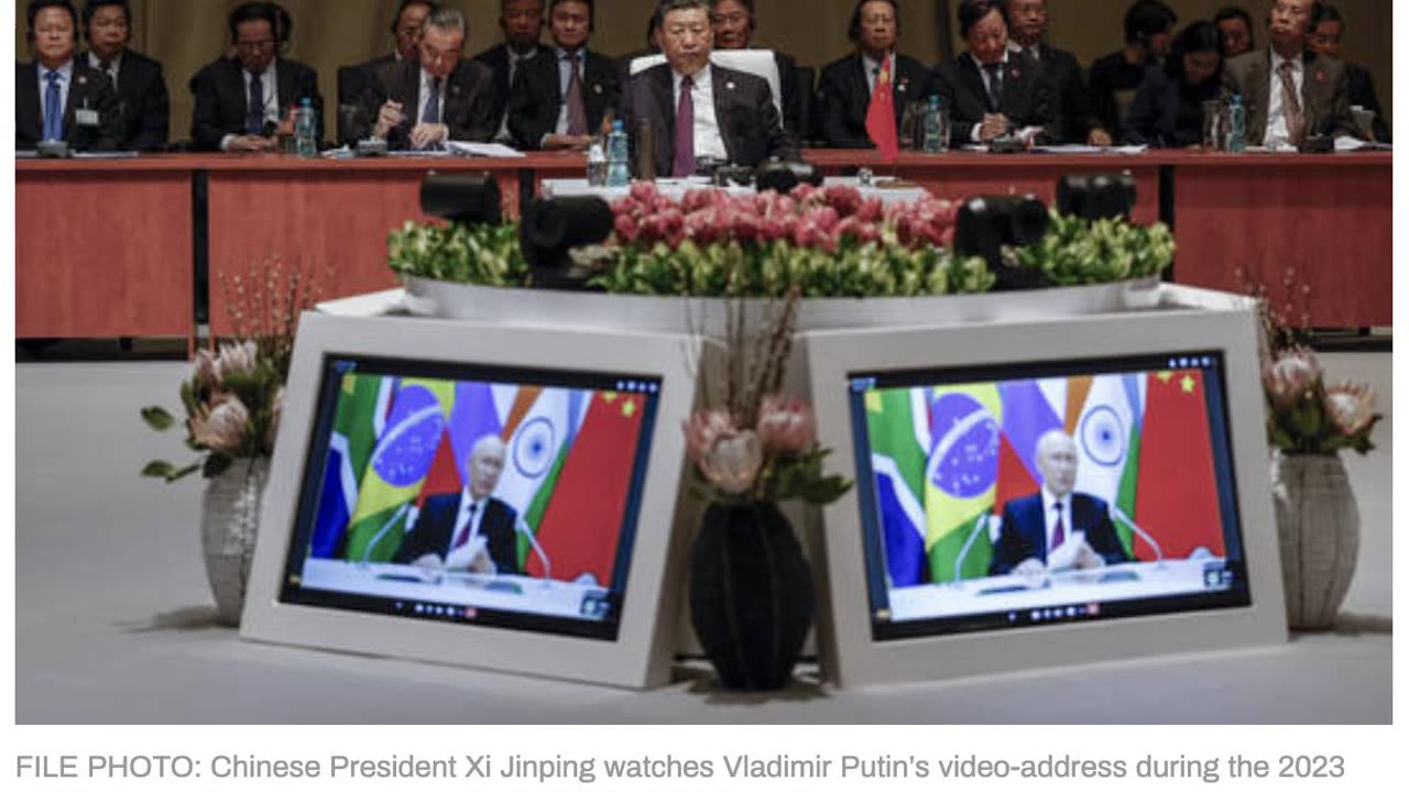 Putin names common goal of BRICS countries