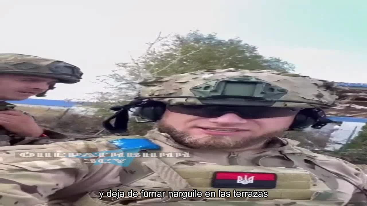 Un llamamiento desde el frente a los chicos de los cafés de Lviv.