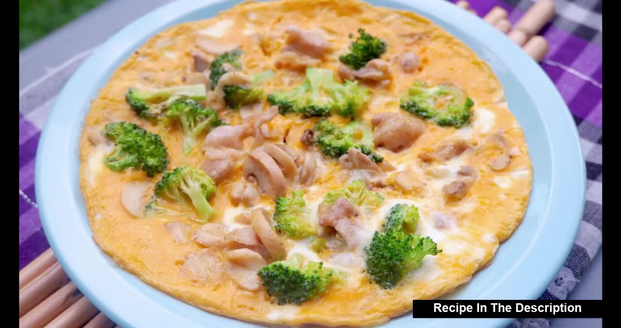 Keto Recipes - Bacon and Broccoli Frittata