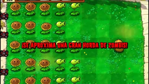 Plants vs Zombies Aventura Dia Nivel 1 6