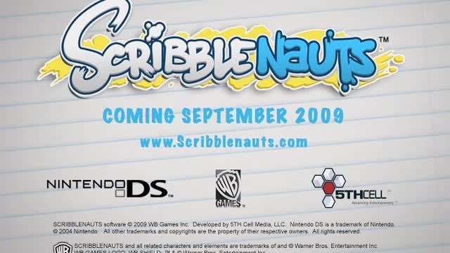 Scribblenauts (PAX 2009 Trailer)
