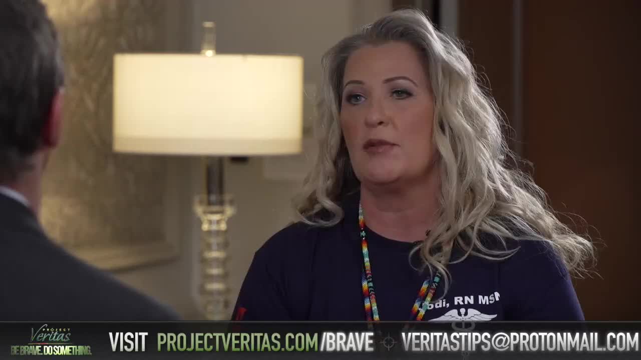 GOVERNMENT NURSE BLOWS WHISTLE ON COVID LIES - Project Veritas Video