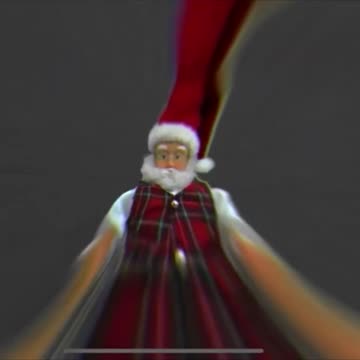 Santa Claus dancing