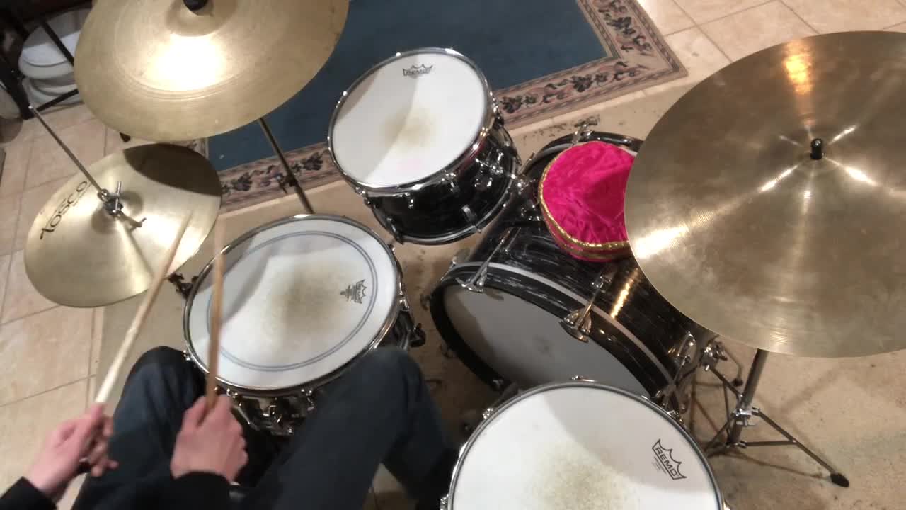 The Beatles-Getting Better drum cover