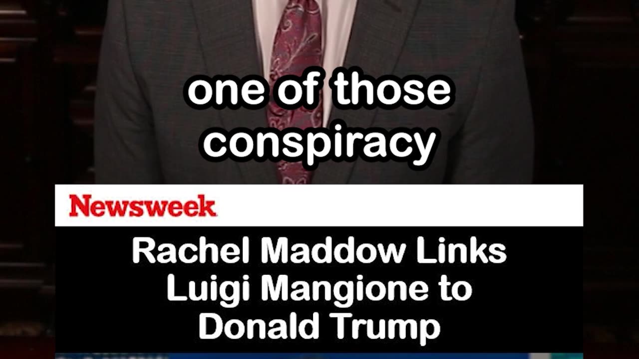 Rachel Maddow Links Luigi Mangione to Donald Trump