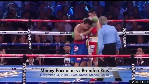 Speed matters | Manny Pacquiao vs Brandon Rios | highlight
