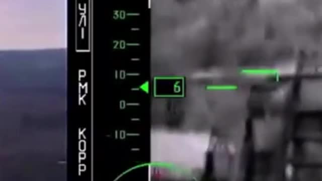 Ka-52 Helicopter Flying At Low Altitude, Destroying Targets On The Ground