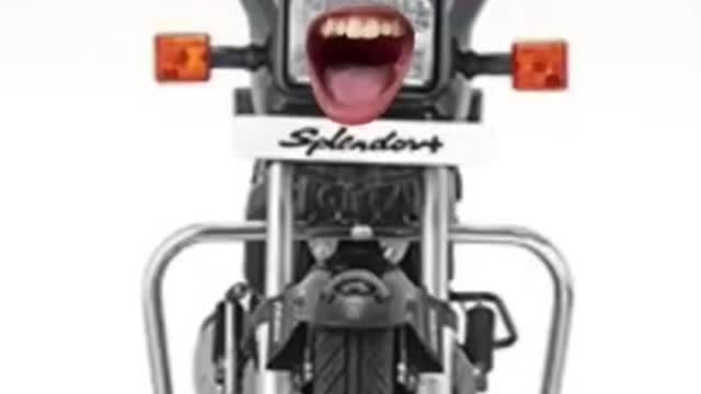 testing the bike's suspension to the limit