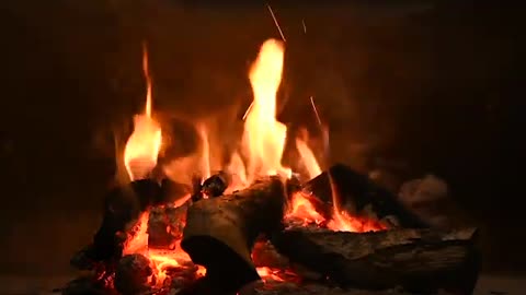 Camp fire relaxing Chill out asmr