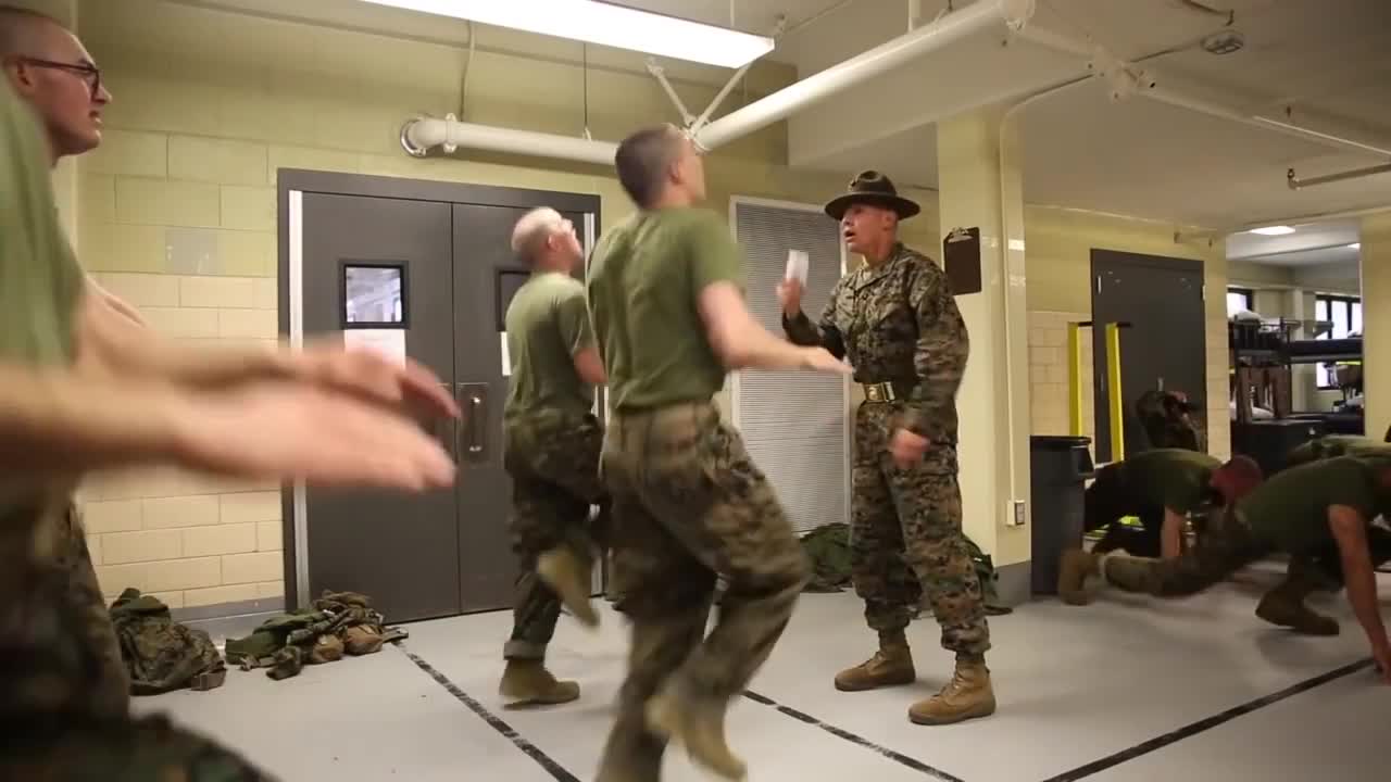 Getting Smoke From A Drill Instructor