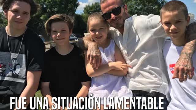 Una foto de la hija de David Beckham fue objeto de crueles y ofensivas burlas