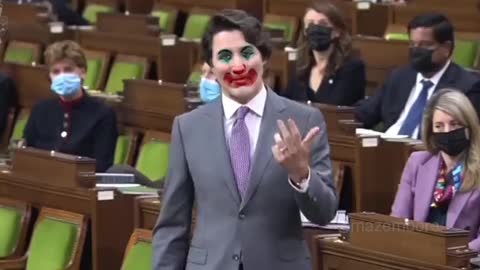 Canada's Prime Clown Selling His Lies