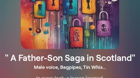 Father & Son Saga in Scotland -Song