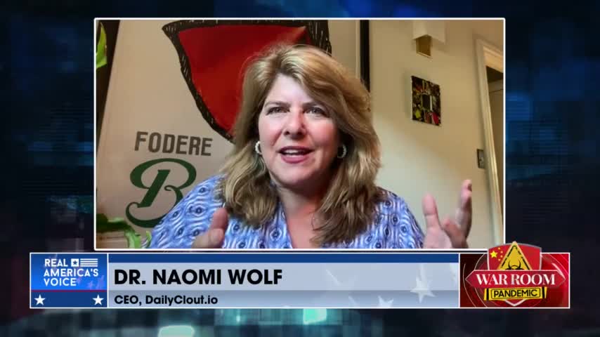 Dr. Naomi Wolf Calls Out NIH For Withholding Crucial Covid Vaccine Data From US Public