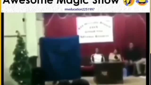 Epic fail magic show