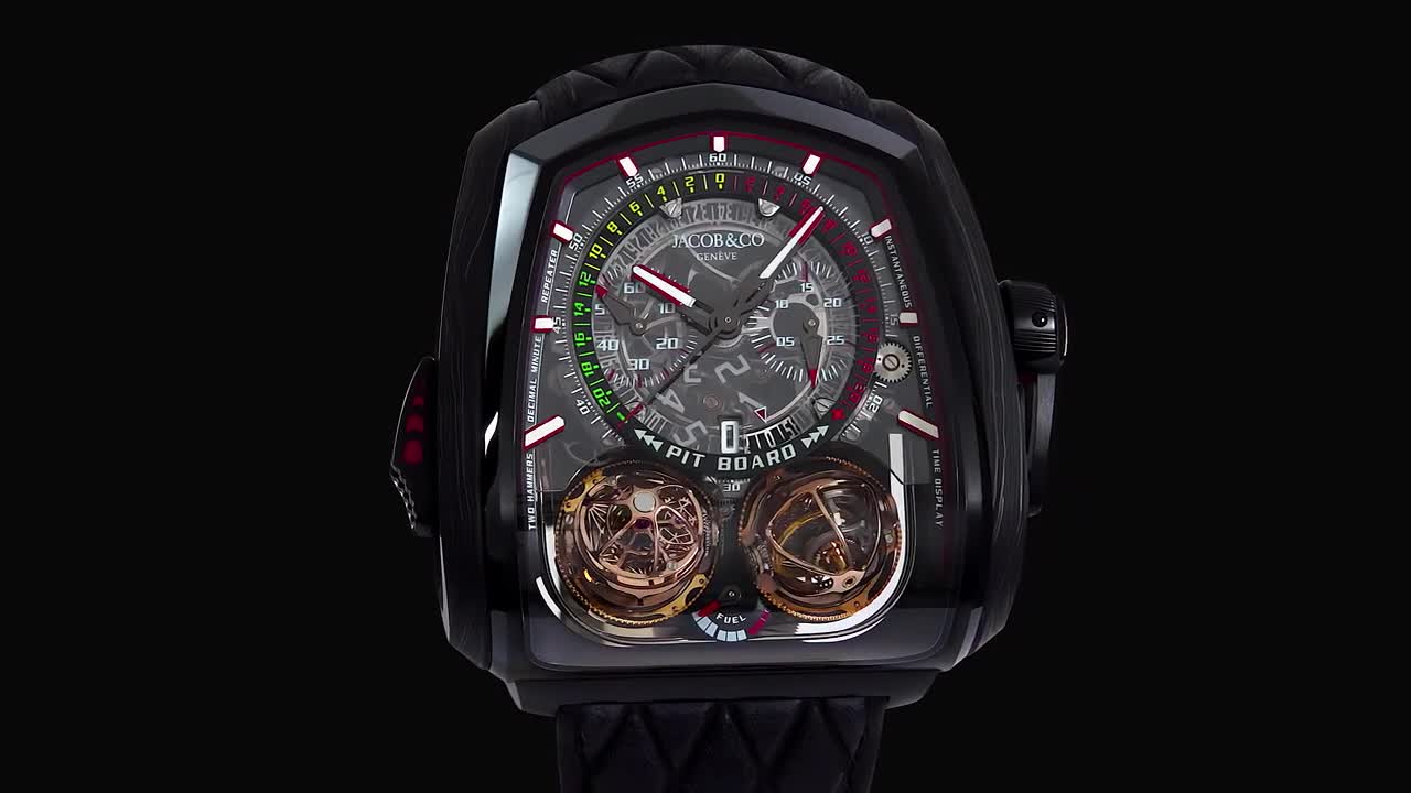 The Jacob & Co. Twin Turbo Furious Black