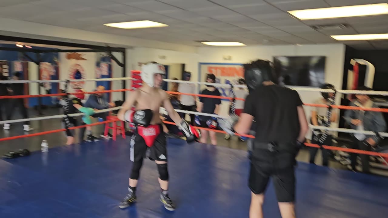 Joey sparring Graf. 4/6/24