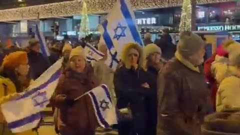 This evening in Helsinki: Protest in support of Israel