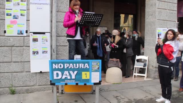 No Paura Day BG - Manifestazione del 18 Aprile 2021