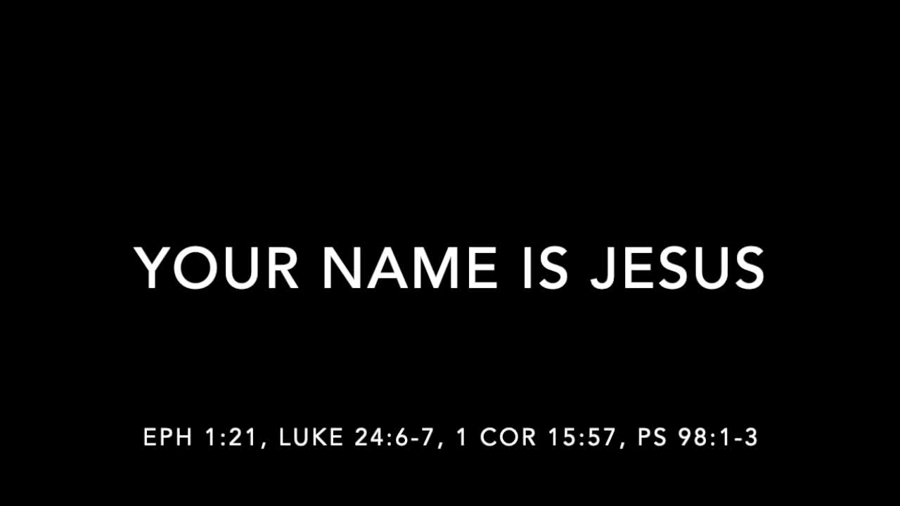 YOUR NAME IS JESUS - [SONGS OF PROTECTION COLLECTION]