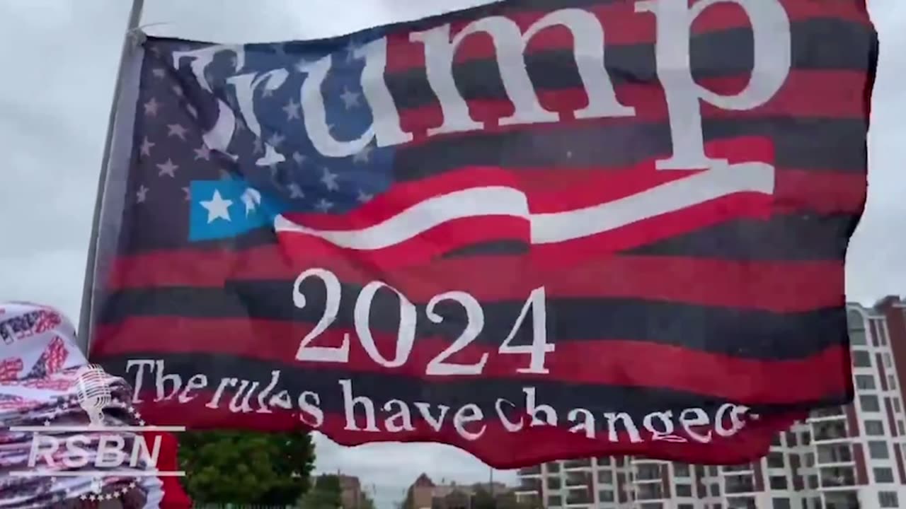 HUGE Crowd lines up hours early to see Trump speak in Racine, WI