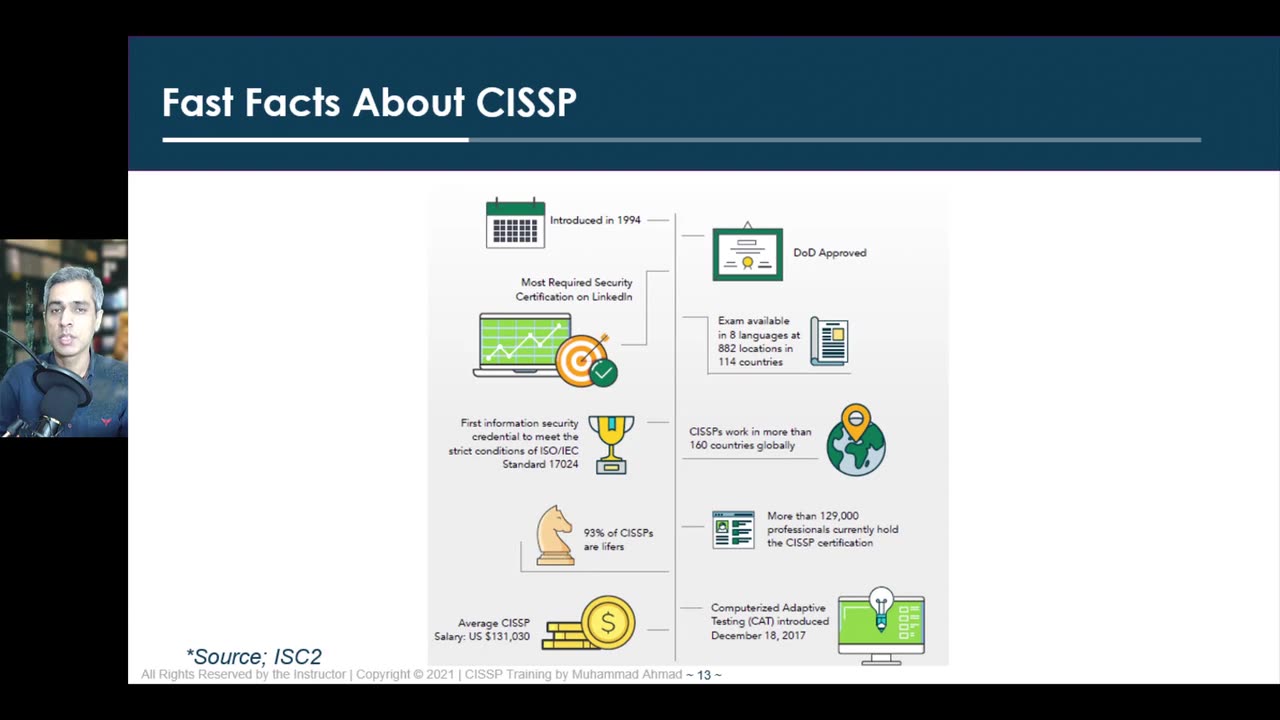 03 - CISSP Facts and its benefits