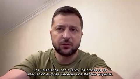 Zelensky por segunda vez en una semana