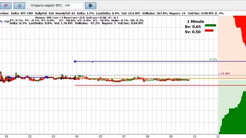 V-stop in manual trading.