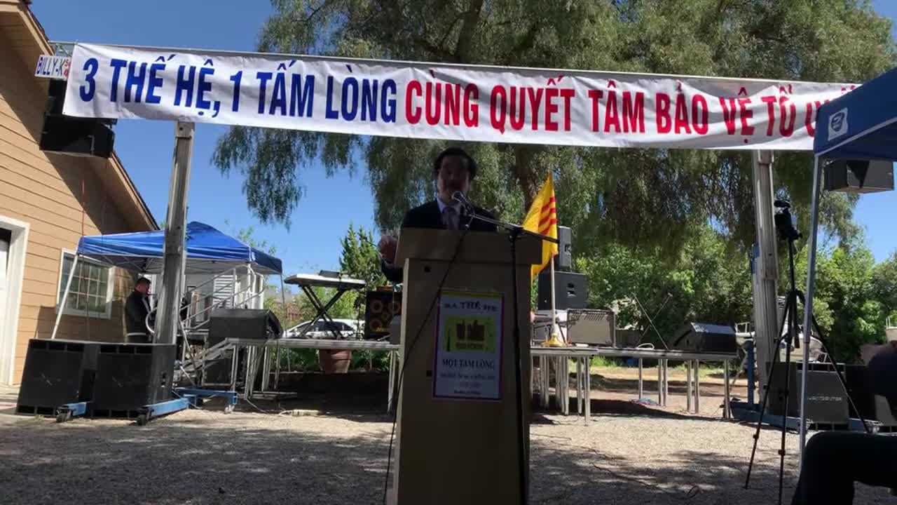 San Jose 3 thế hệ 1 tấm lòng bảo vệ Tổ Quốc VN phần 2.