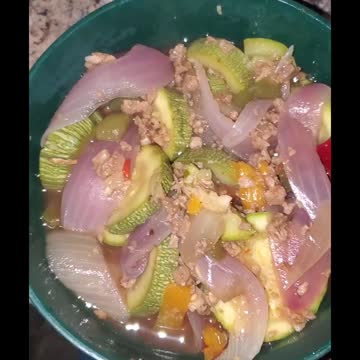 Vegan dinner is served!