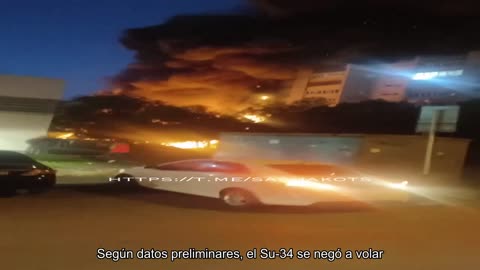 Según datos preliminares, el motor del Su-34 falló en vuelo, - rosZMI