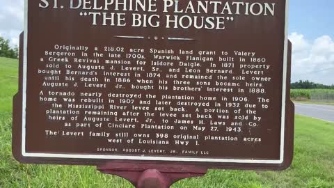 ST DELPHINE PLANTATION THE BIG HOUSE