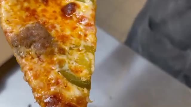 Beef pizza