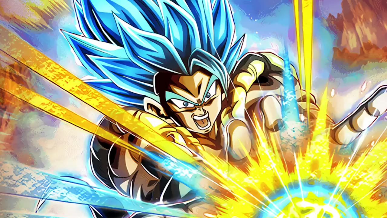 Dragon Ball Z Dokkan Battle - PHY LR Super Saiyan Blue Gogeta Active Skill OST [Extended]