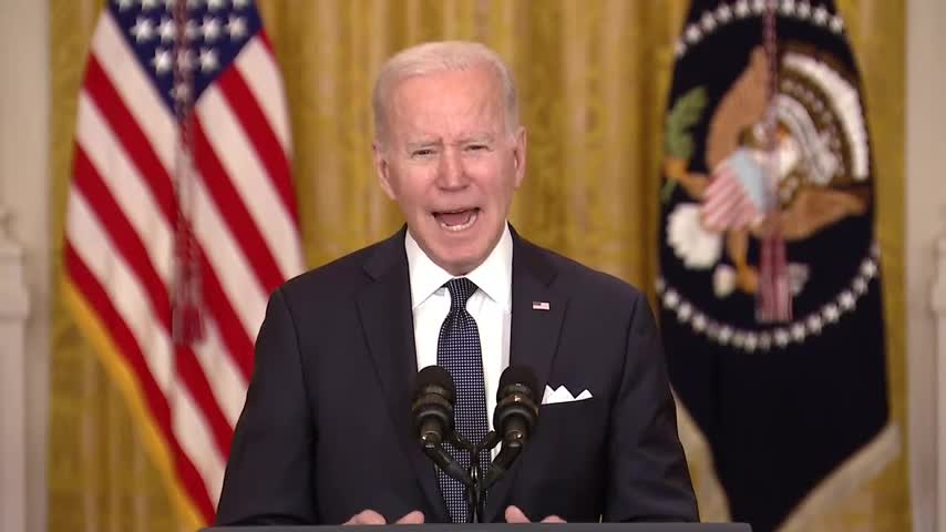 Biden delivers remarks on Russia, Ukraine situation