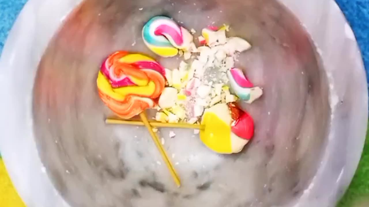 Satisfying Crushing Lollipop ✅💥🍭