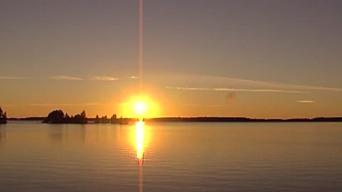 Sunset Time Lapse, Finland, Valkeakoski