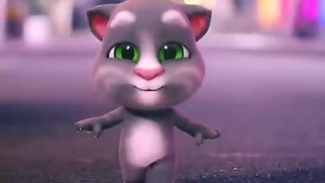 TIKTOK TALKING TOM.Talking Tom Dancing Cute Baby Tom, Tom Cat Dancer