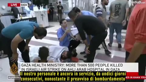 Palestina: ospedali bombardati, contro ogni convenzione internazionale