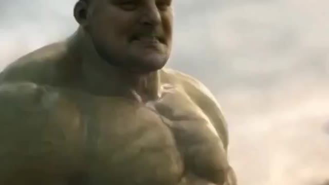 Ironmanduck becomes the Hulk