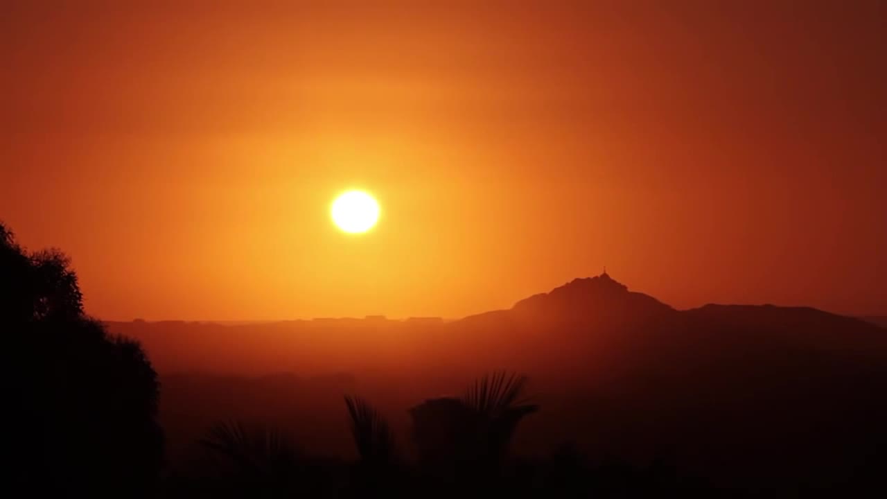 Beautiful Sunset Time Lapse Captured