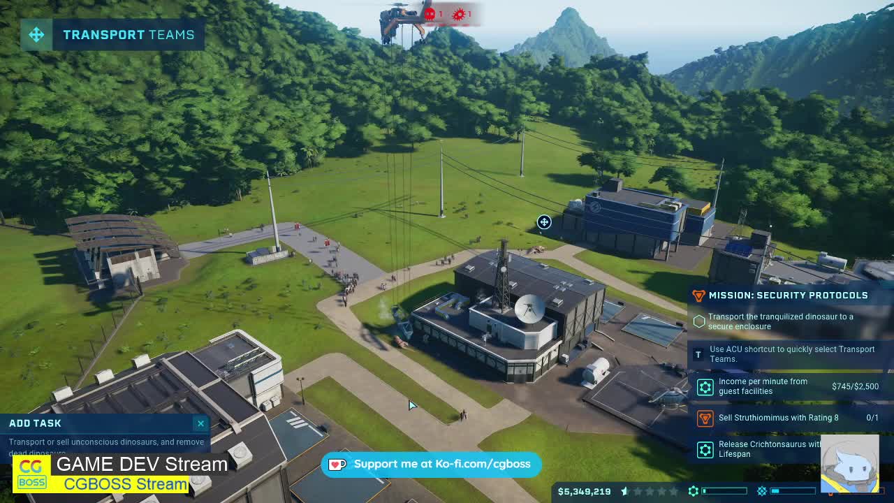 Jurassic World Evolution Lets Play CGBOSS