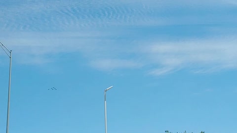 Blue Angels flyover Texas