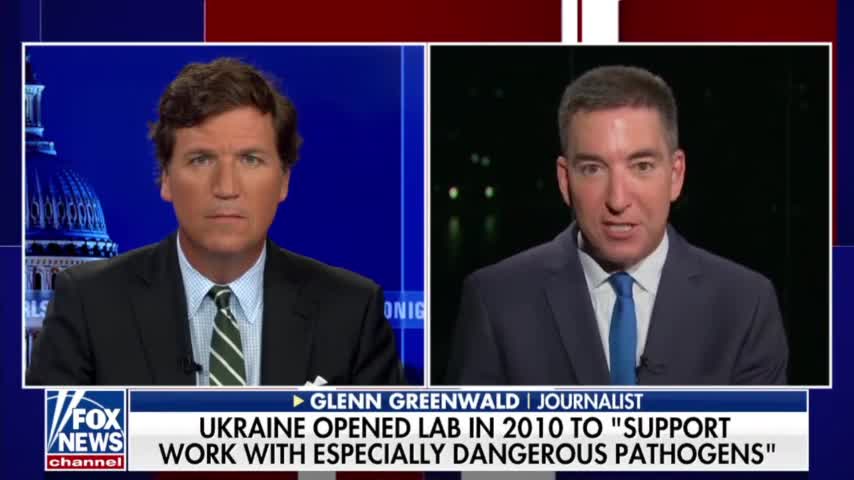Glenn Greenwald talks to Tucker about Soviet Bioweapon pathogens