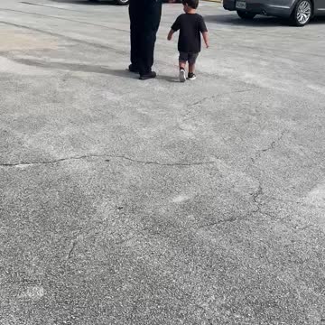 October 29, 2021. Papo and Elijah…walking the same.