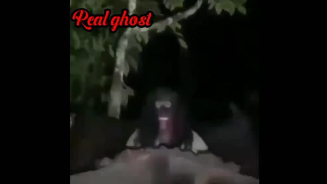 Real ghost from Indonesian