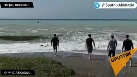 Два человека утонули сегодня в Гагре