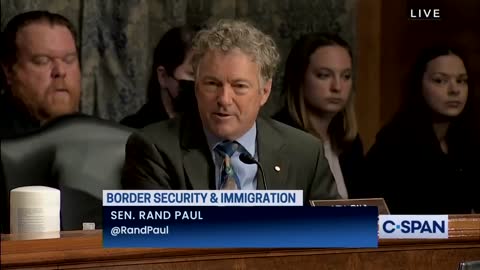 Rand Paul on Disinformation Board