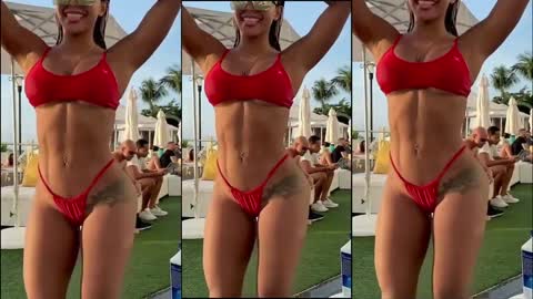 HOT 👙 BIKINIS and DANCING ON BEACH 🏖️
